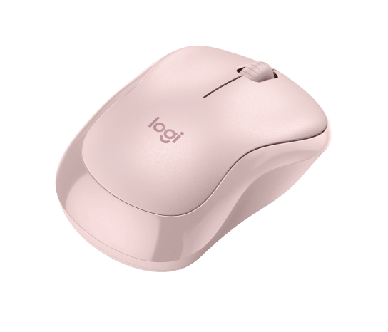 Ratón Inalámbrico Bluetooth Silencioso Compacto Logitech M240s Rosado