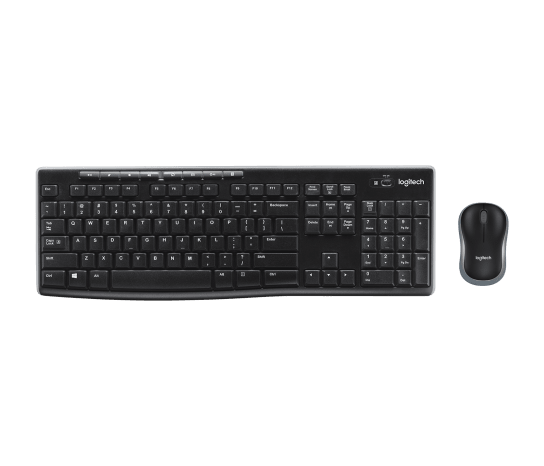 Set Teclado y Ratón Inalámbrico Español Logitech Wireless Combo MK270 2.4 GHz