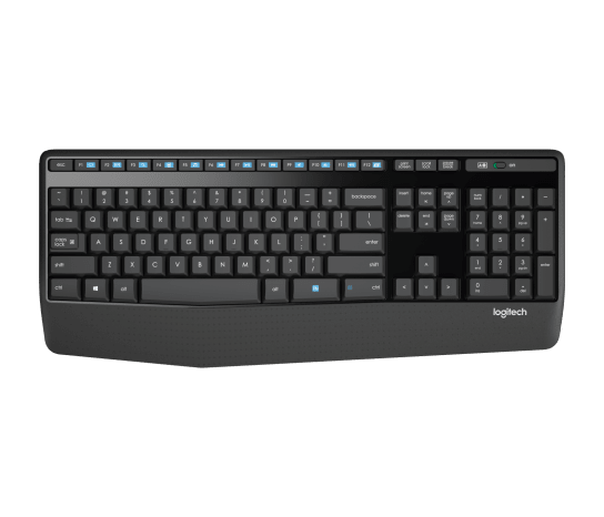 Set Teclado y Ratón Inalámbrico Español Logitech Wireless MK345 2.4GHz Negro