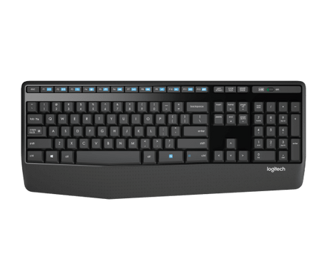Set Teclado y Ratón Inalámbrico Español Logitech Wireless MK345 2.4GHz Negro