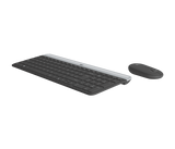 Combo Inalámbrico Logitech MK470 – Teclado Slim + Mouse Óptico / USB / Plug & Play / Bajo Perfil / Grafito