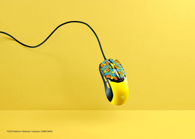 Mouse gamer con cable – Razer Cobra Pokémon Edition – RZ01‑04650400‑R3M1