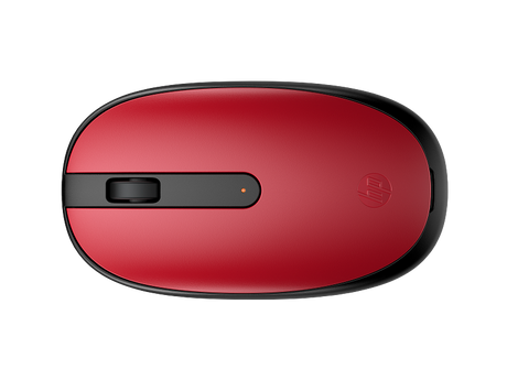 Mouse inalámbrico – HP 240 – Bluetooth 5.1 – 1600 DPI – Diseño ambidiestro – Color Rojo (43N05AA)