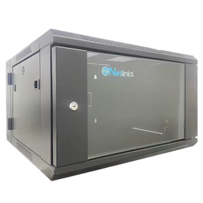 Gabinete Netlinks NTL‑GAB6U‑AB – 6U – Abatible con Apertura Lateral