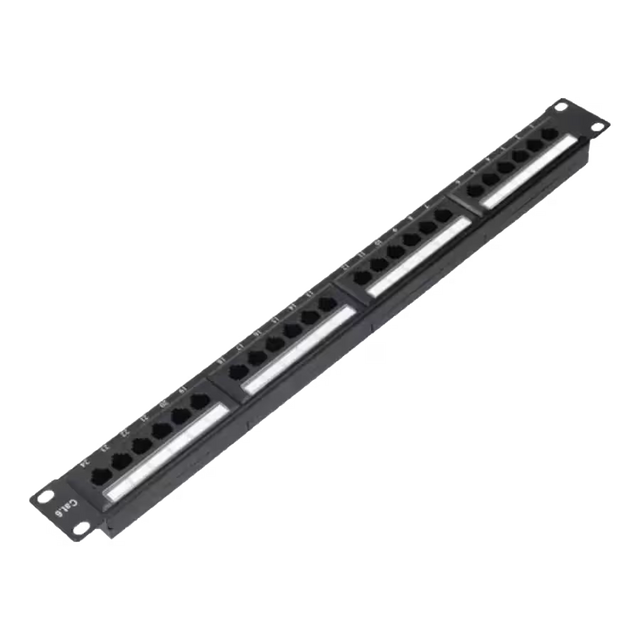 Panel de Conexión Netlinks NTL‑PANEL‑624 – Cat6 – 24 Puertos