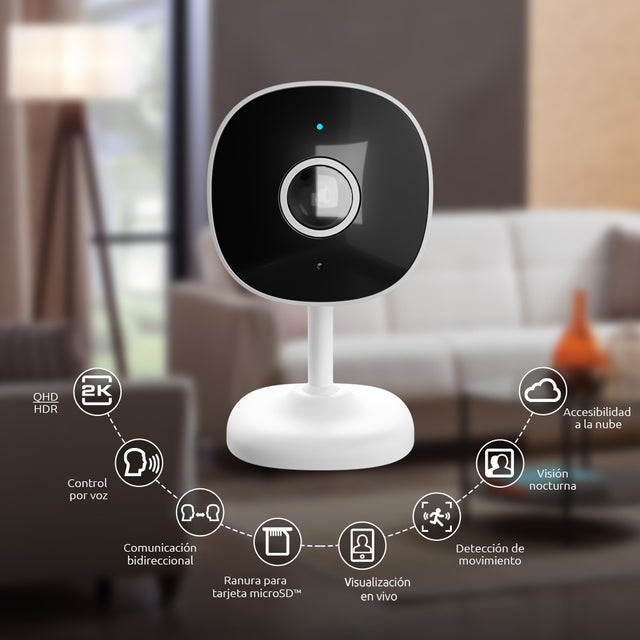 Cámara Interior 2K (Paquete de 2) Nexxt Solutions Connectivity
