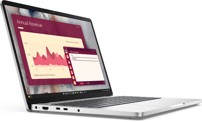 Laptop Dell Pro 14" 2HWN3 Intel Core Ultra 7 16GB RAM 512GB SSD Win 11 Pro
