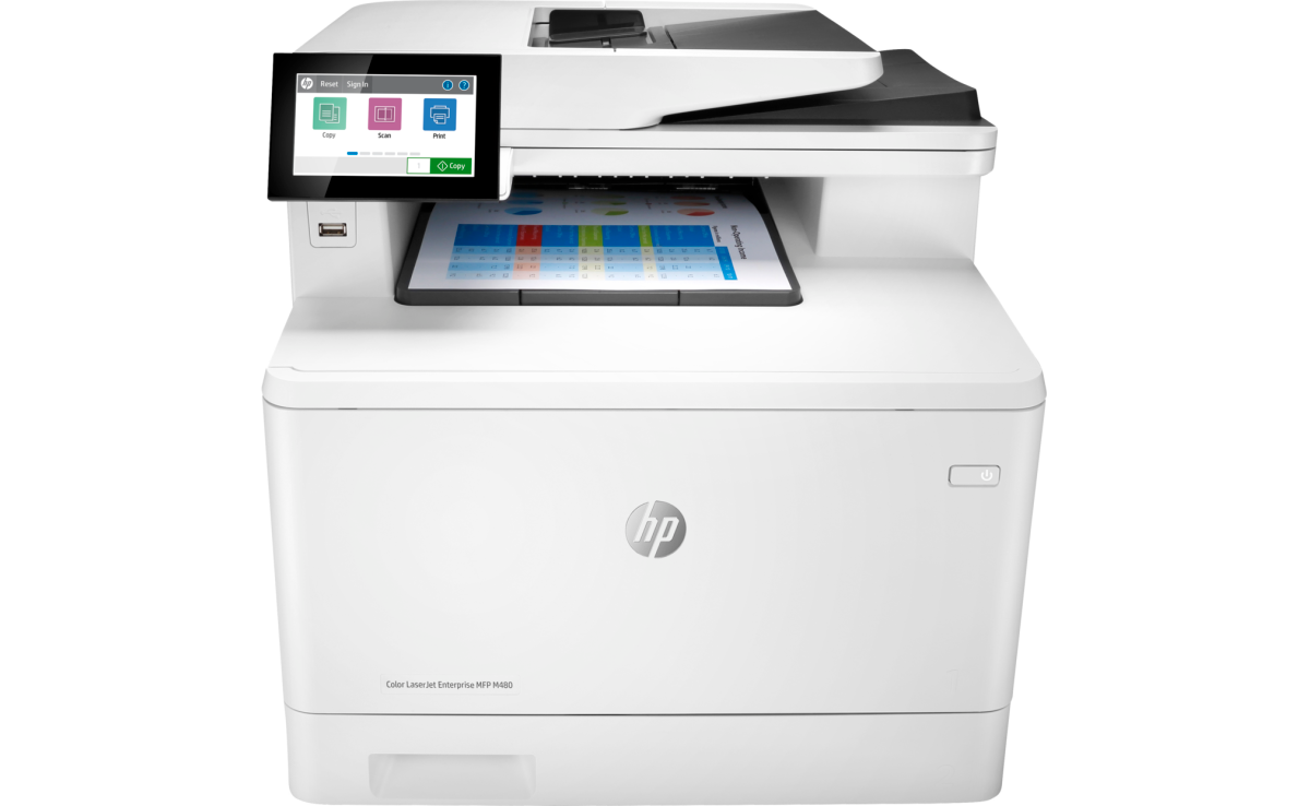 Impresora Multifunción Láser Color HP Color LaserJet Enterprise MFP M480f Dúplex
