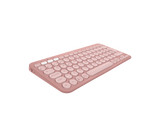 Teclado Inalámbrico Logitech Pebble Keys 2 K380s – Rosado (920-011785)