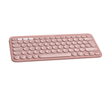 Teclado Inalámbrico Logitech Pebble Keys 2 K380s – Rosado (920-011785)