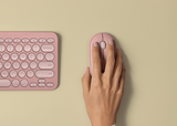 Ratón Inalámbrico Logitech Pebble Mouse 2 M350s – Rosado (910-007048)