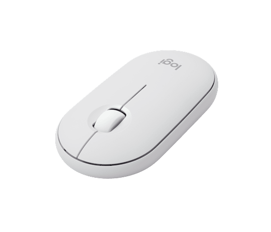 Ratón Inalámbrico Logitech Pebble Mouse 2 M350s – Blanco (910-007047)