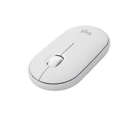 Ratón Inalámbrico Logitech Pebble Mouse 2 M350s – Blanco (910-007047)
