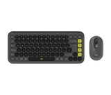 Logitech Pop Icon Combo – Teclado + Mouse / Español LATAM / Graphite
