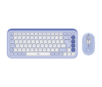 Logitech Pop Icon Combo – Teclado + Mouse / Español LATAM / Lilac