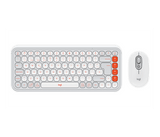 Logitech Pop Icon Combo – Teclado + Mouse / Español LATAM / Off White