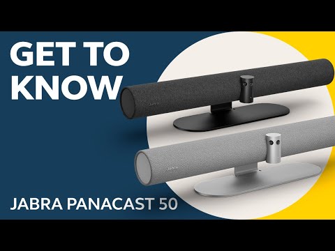 Dispositivo de Videoconferencia Jabra PanaCast 50 – Certificado Zoom / Microsoft Teams – Gris 8201-232