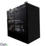 Batería SPTLINE 12V 55Ah – Gel Sellada – Ciclo Profundo – 229×138×208 mm