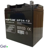 Batería de Gel SPTLINE 12V 24Ah – Sellada VRLA – Ciclo Profundo – Baja Autodescarga
