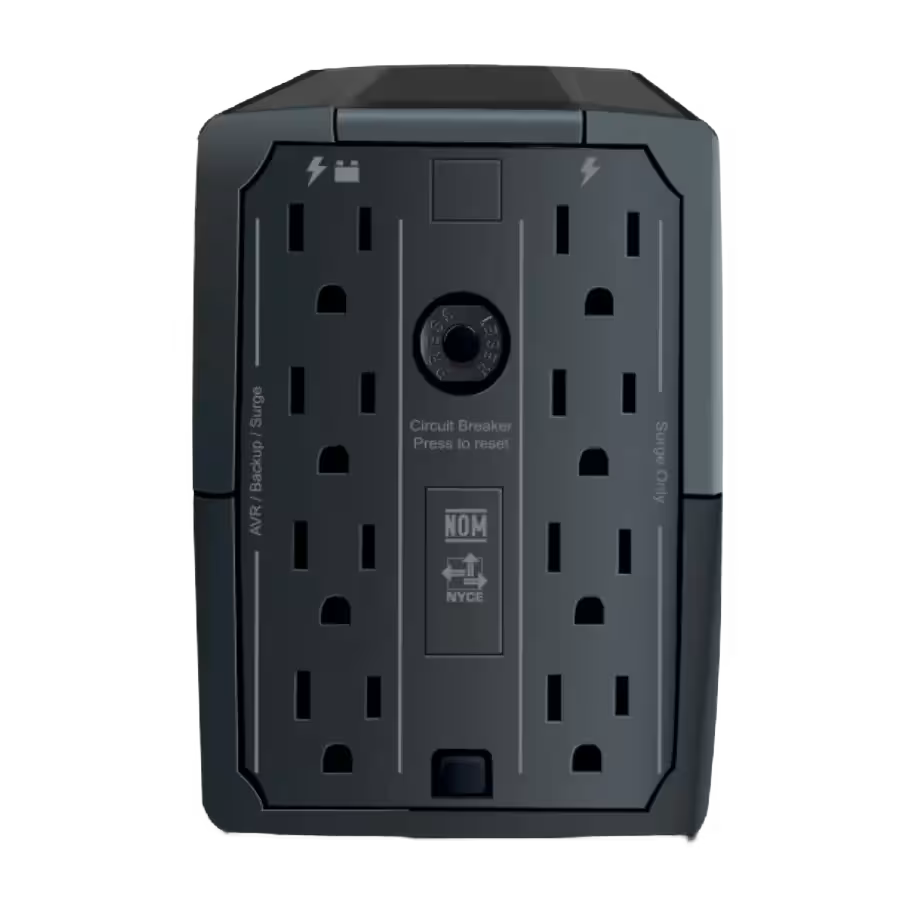 UPS Interactivo de Línea 500 VA CDP R-UPR508 con 8 Tomas – R-UPR508