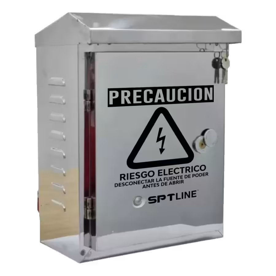 Caja de conexiones eléctrica de acero inoxidable para exteriores – SPTLINE SP‑OUTSTAINLEES