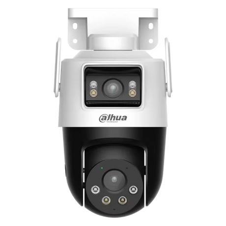 Cámara Dahua DH‑IPC‑P3DP‑3F‑PV‑0280B/0600B – 3+3MP – Doble Lente – Wi‑Fi – Pan/Tilt – IA Humano/Vehículo – Smart Dual Light – Exterior IP66