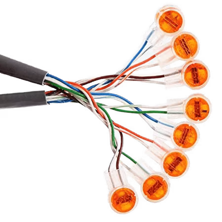 Conectores UY SPTLINE – UY‑CONN – Empalme de Cables de Teléfono y UTP