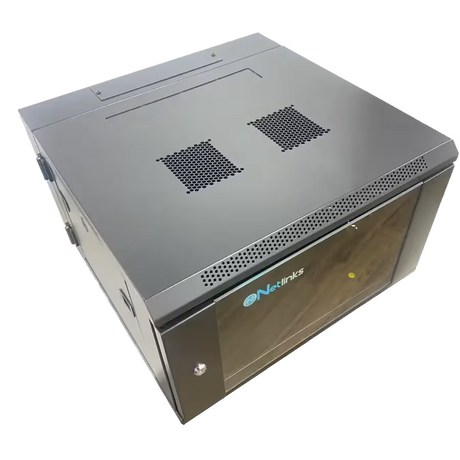 Gabinete Netlinks NTL‑GAB6U‑AB – 6U – Abatible con Apertura Lateral