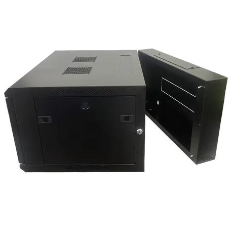 Gabinete Netlinks NTL‑GAB6U‑AB – 6U – Abatible con Apertura Lateral