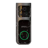 Timbre Inteligente IMOU Doorbell 2S Kit – 2K QHD – Batería 5000 mAh – Gran Angular 166° – Visión Nocturna – Resistente a Intemperie