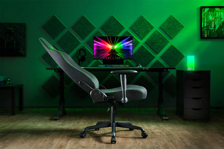Silla Gamer Razer Iskur V2 X – RZ38-05310100-R3UA / Soporte lumbar / Reclinación 152° / Reposabrazos 2D / Tela transpirable / Negro