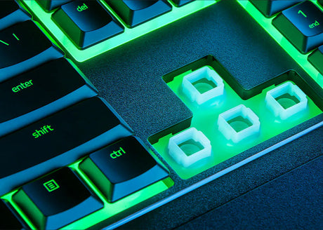 Teclado Razer Ornata V3 X – Perfil Bajo, Retroiluminado, USB RZ03-04470200-R3U1