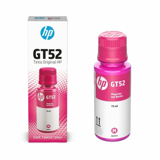 Recarga de Tinta Magenta HP GT52 – 70 ml – M0H55AL