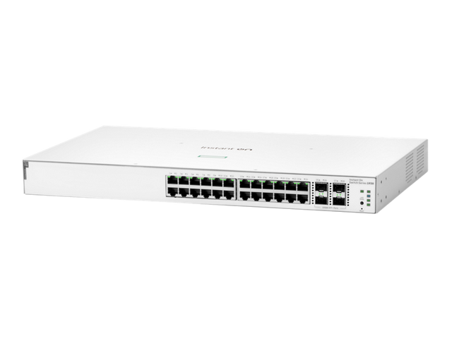 Switch Gestionado L3 PoE+ 24 Puertos Gigabit 4 SFP/SFP+ 195W HPE Networking Instant On 1930