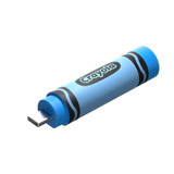 SanDisk Crayola USB‑C Flash Drive Cerulean Blue – 64GB – SDCZIC‑064G‑G46B