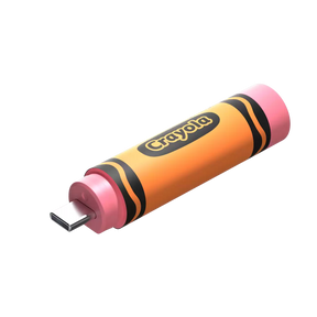 SanDisk Crayola USB‑C Flash Drive Mango Tango – 64GB – SDCZIC‑064G‑G46O
