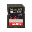 Tarjeta de Memoria SDXC 512GB SanDisk Extreme Pro UHS‑I – V30/U3/Class10 – SDSDXXD‑512G‑GN4IN  