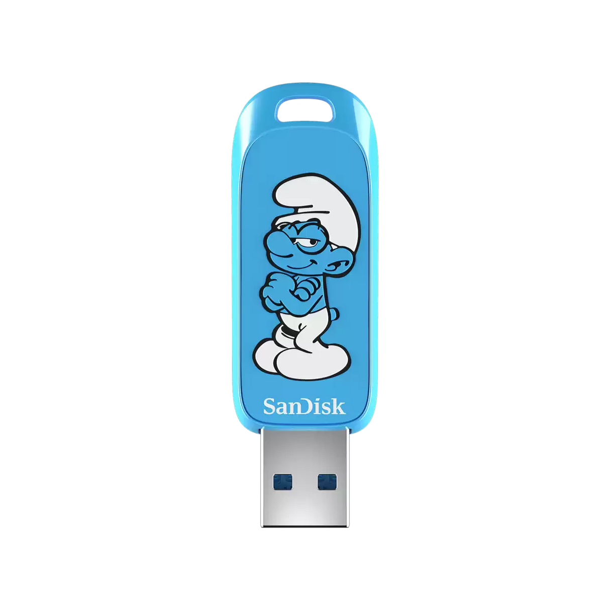 Memoria USB SanDisk Smurf – 64GB, USB 3.1 Gen 1, SDCZIS-064G-G46