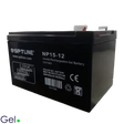 Batería de Gel SPTLINE 12V 15Ah – Sellada VRLA – Ciclo Profundo – Libre de Mantenimiento