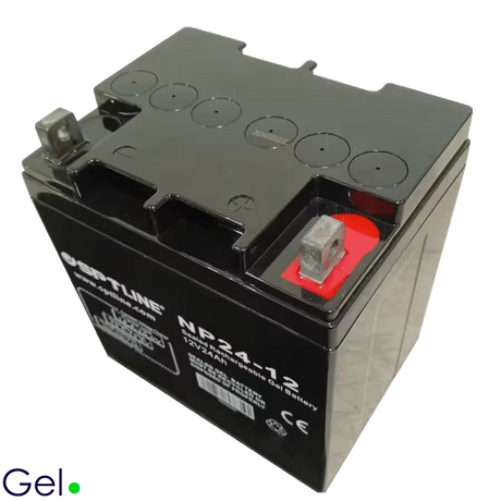 Batería de Gel SPTLINE 12V 24Ah – Sellada VRLA – Ciclo Profundo – Baja Autodescarga
