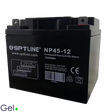 Batería de Gel SPTLINE 12V 45Ah – Sellada VRLA – Cero Derrames – Baja Autodescarga