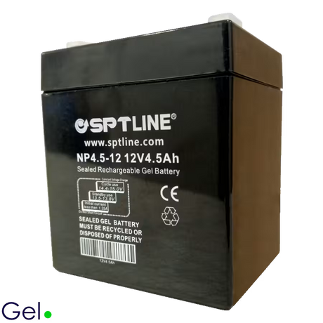 Batería de Gel SPTLINE 12V 4.5Ah – BAT12V4.5AH