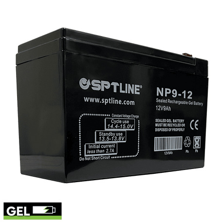 Batería SPTLINE 12V 9Ah Gel – BAT912