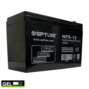 Batería 12V 9Ah Gel SPTLine | Reemplazo para UPS Forza, CDP y APC en Panamá