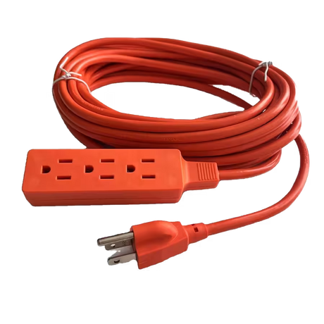 Extensión SPTLINE SP‑8EXMT – 8 Metros – 3 Entradas – Cable 14AWG