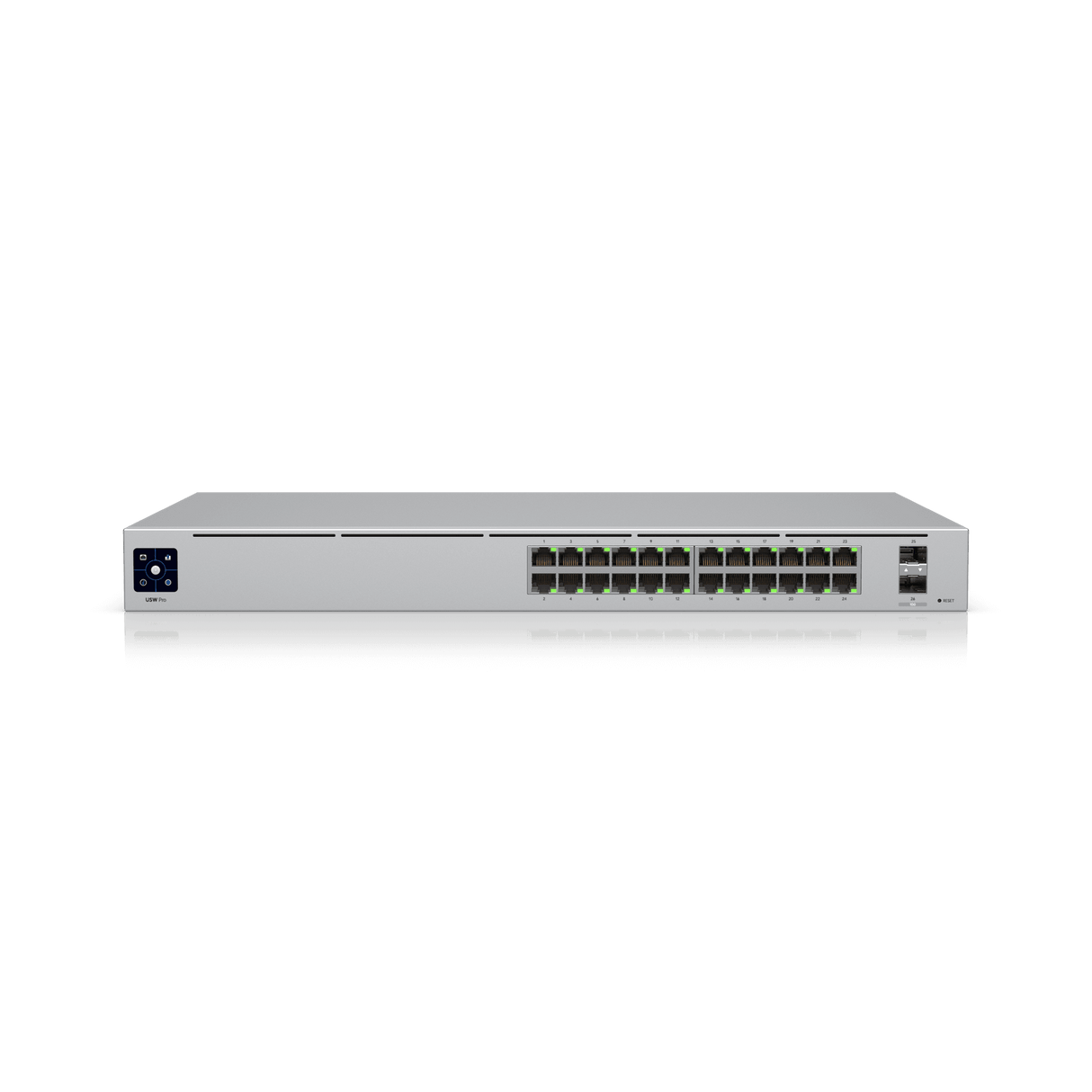 Switch gestionado – Ubiquiti UniFi USW‑Pro‑24 – 24 puertos Gigabit – PoE – Capa 3 Lite – 400W