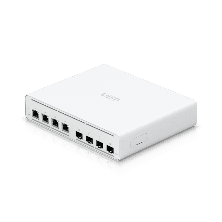 Switch PoE – Ubiquiti UISP Switch Plus – UISP‑S‑Plus – 8 puertos 2.5 GbE – Gestión UISP – 180W PoE