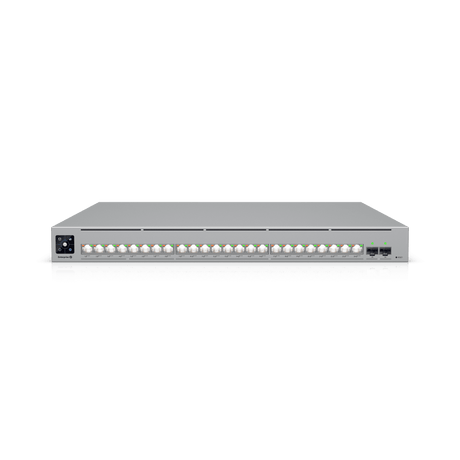 Switch – Ubiquiti UniFi Enterprise Campus ECS‑24‑PoE – 24 puertos – PoE+++ – Layer 3 – 10GbE RJ45 – 25G SFP28 – Rack 1U (ECS‑24‑PoE)