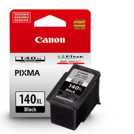 Cartucho de Tinta Negro XL – Canon PG‑140XL – 11ml – Original – Alta Capacidad – 5200B001AA