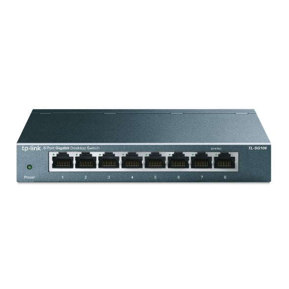 Switch TP‑Link TL‑SG108 – 8 Puertos Gigabit
